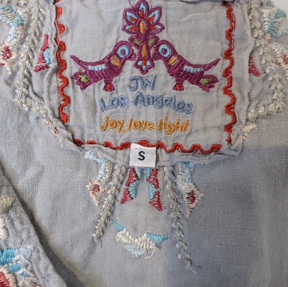 💘 Johnny Was | Sleeveless Embroidered Tunic - Picture 3 of 3